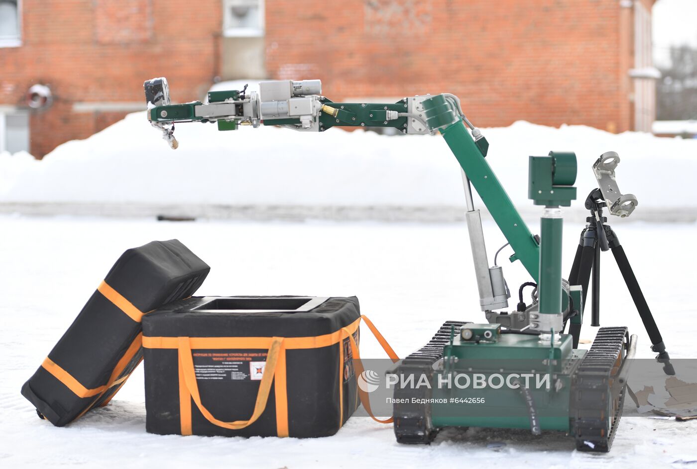 Демонстрация образцов оружия и техники подразделений инженерных войск Росгвардии