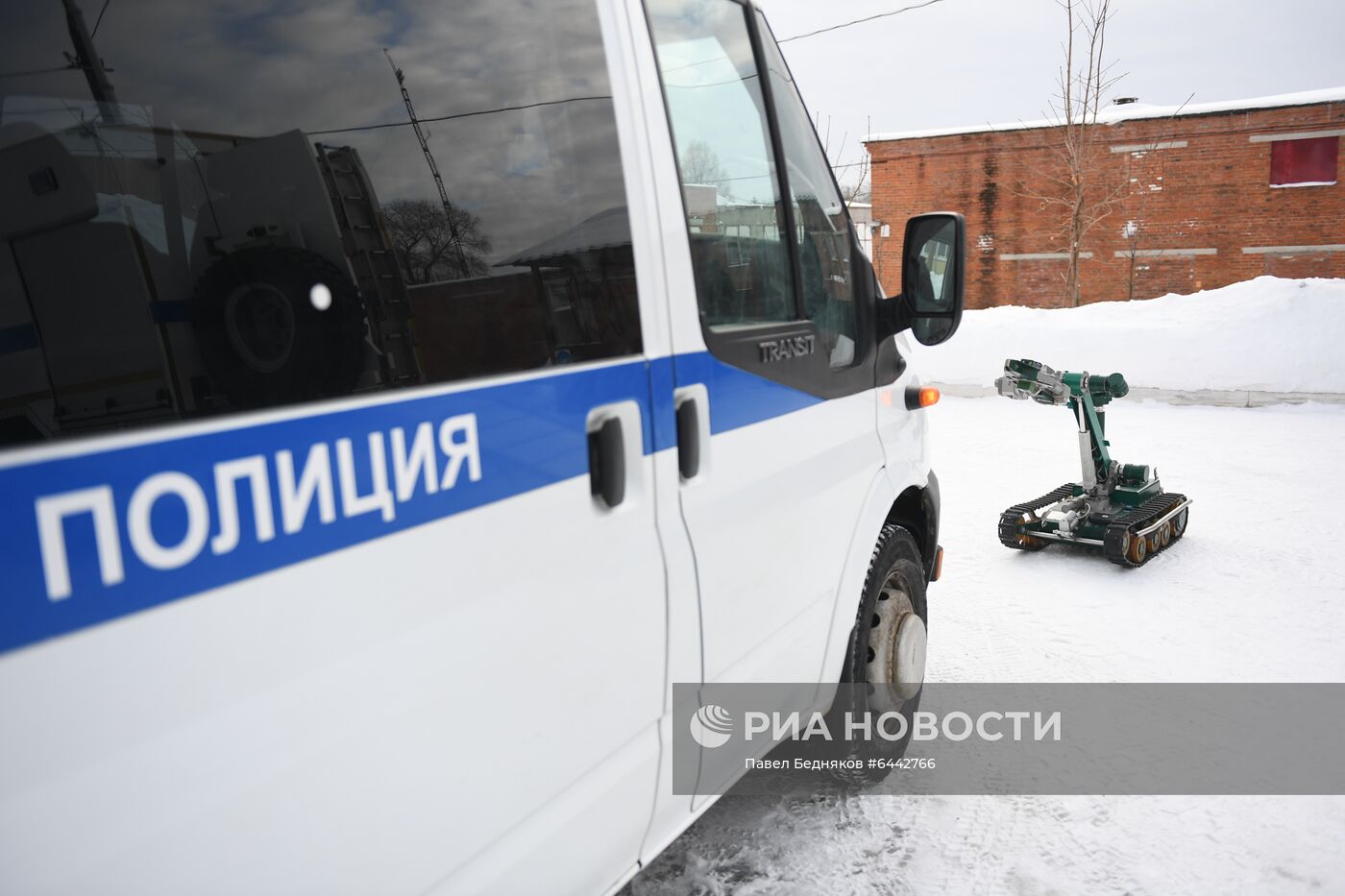 Демонстрация образцов оружия и техники подразделений инженерных войск Росгвардии