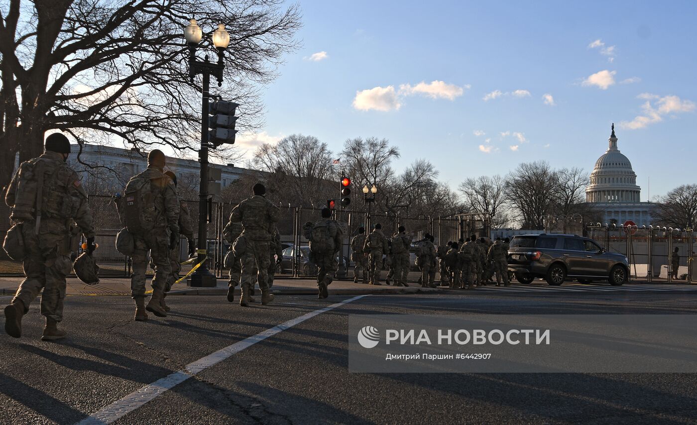 Инаугурация избранного президента США Дж. Байдена