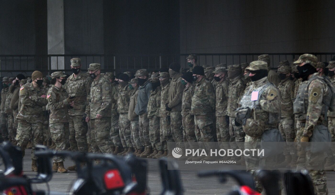 Инаугурация избранного президента США Дж. Байдена