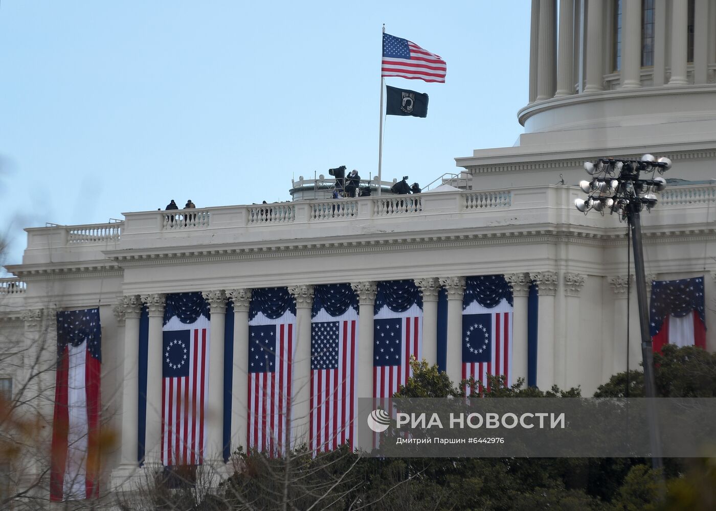 Инаугурация избранного президента США Дж. Байдена