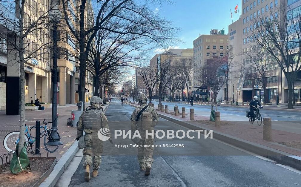 Инаугурация избранного президента США Дж. Байдена