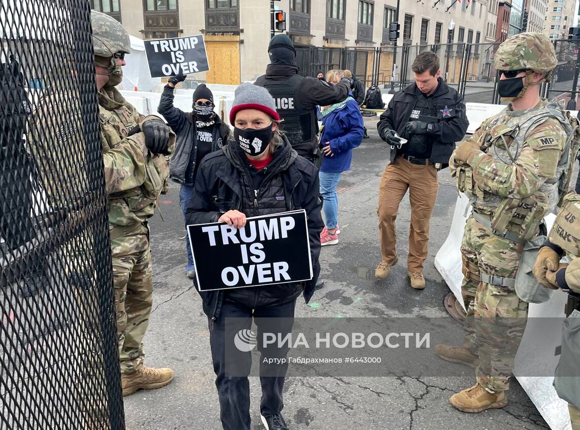 Инаугурация избранного президента США Дж. Байдена