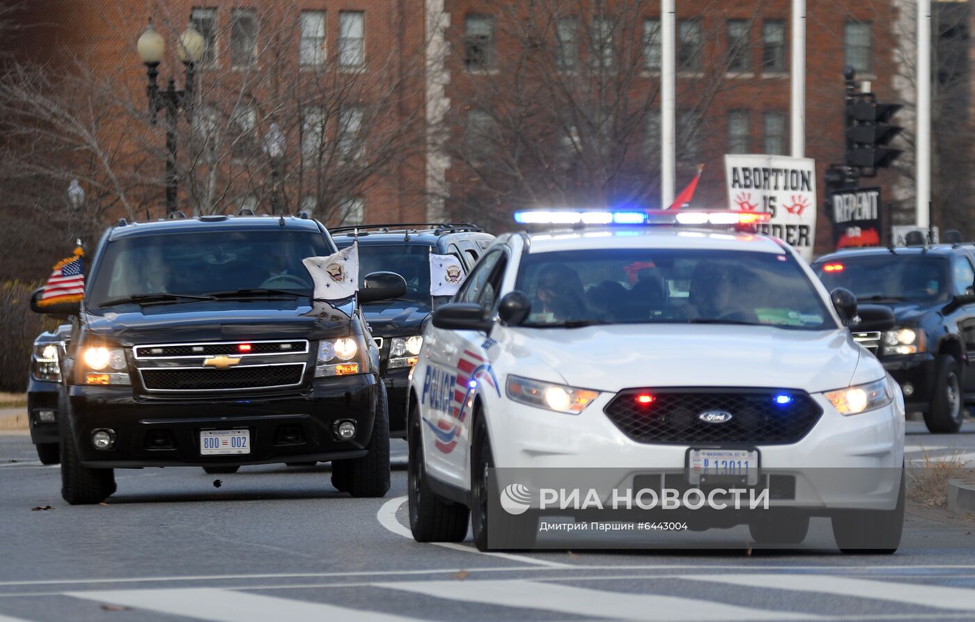 Инаугурация избранного президента США Дж. Байдена