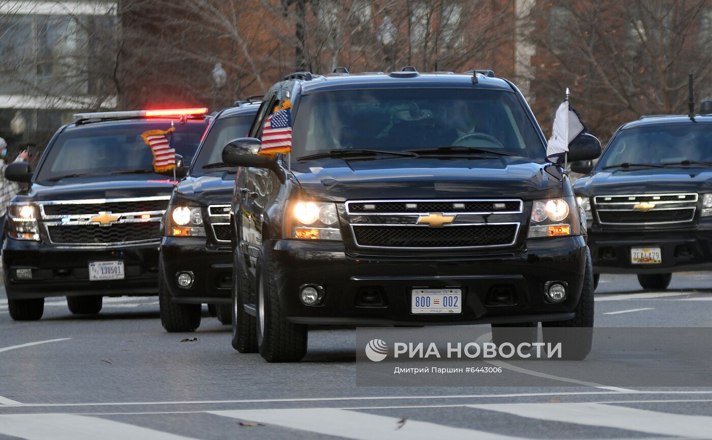 Инаугурация избранного президента США Дж. Байдена