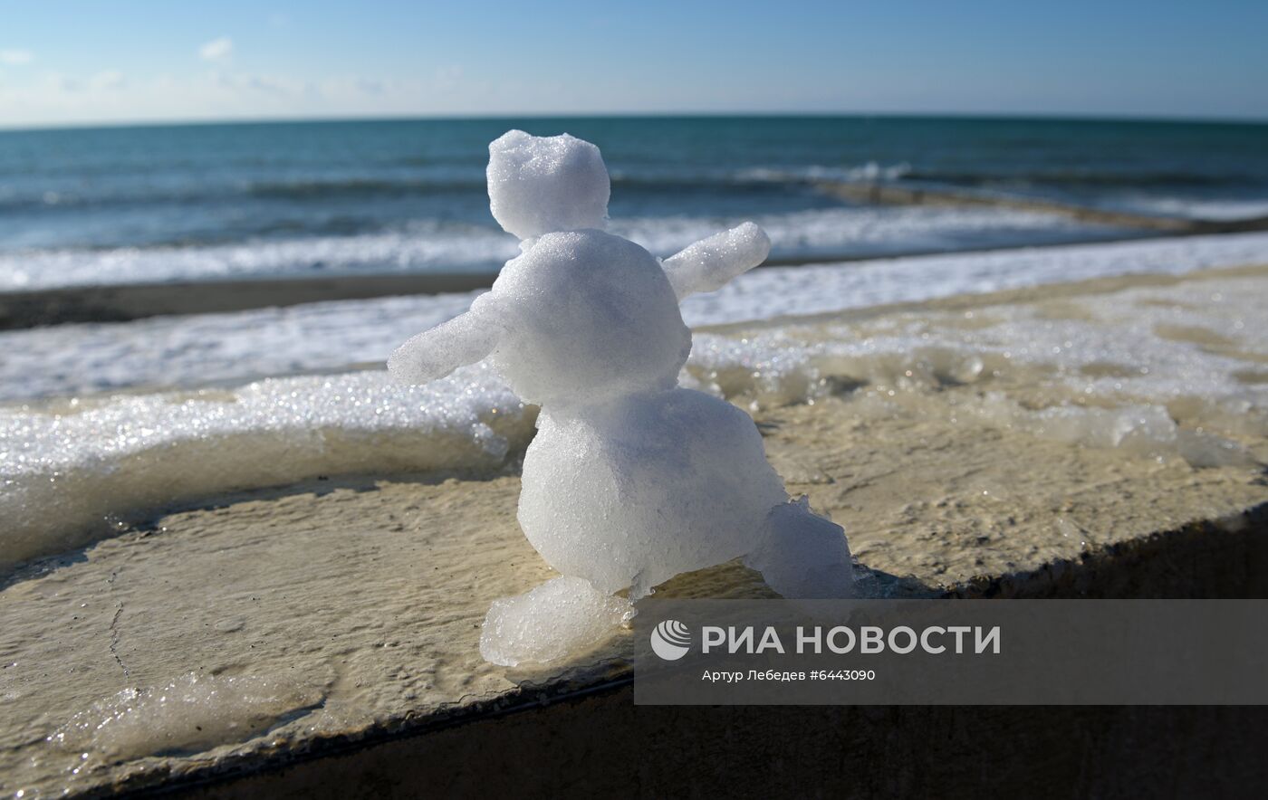 Снегопад в Сочи | РИА Новости Медиабанк