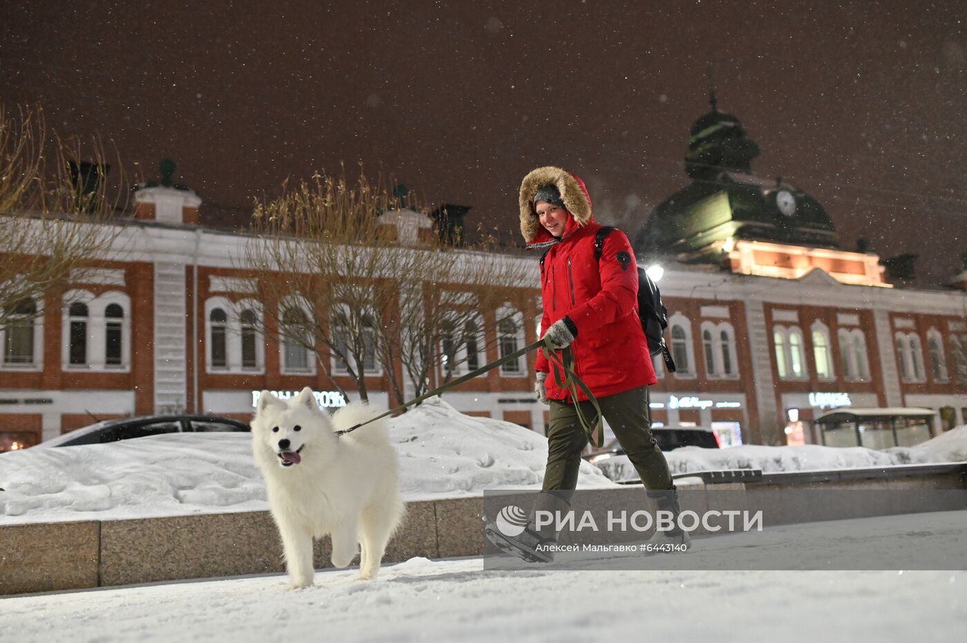 Зима в Омске