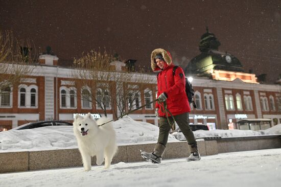 Зима в Омске
