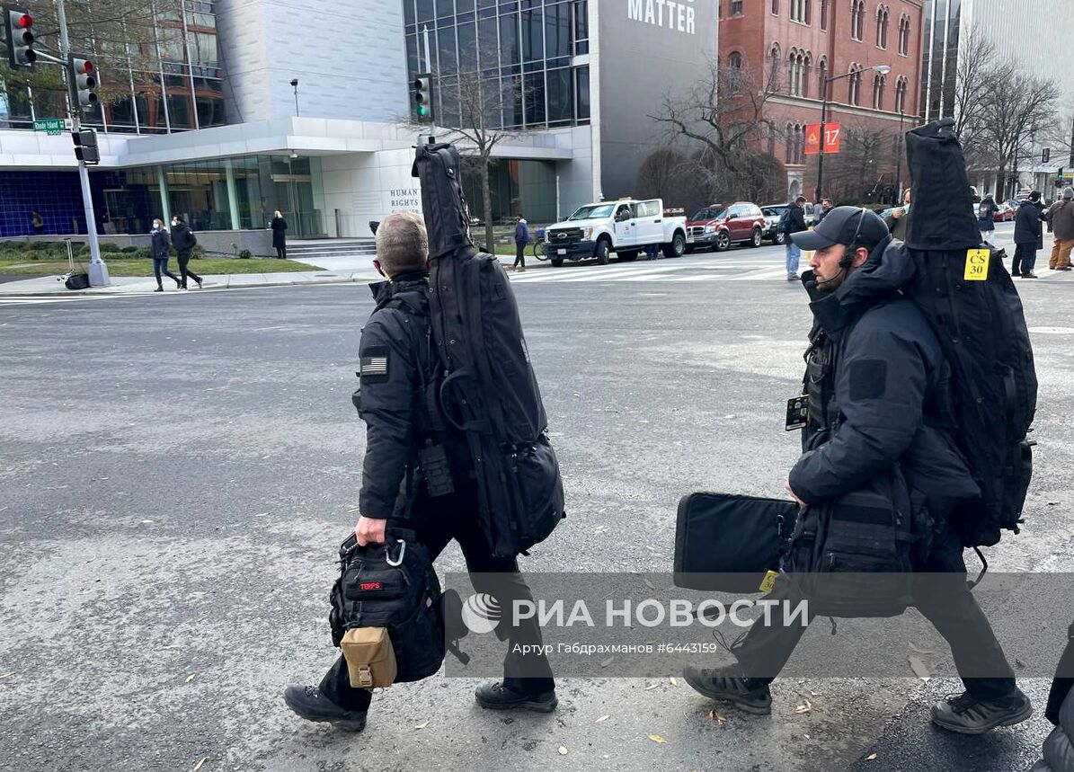 Инаугурация избранного президента США Дж. Байдена