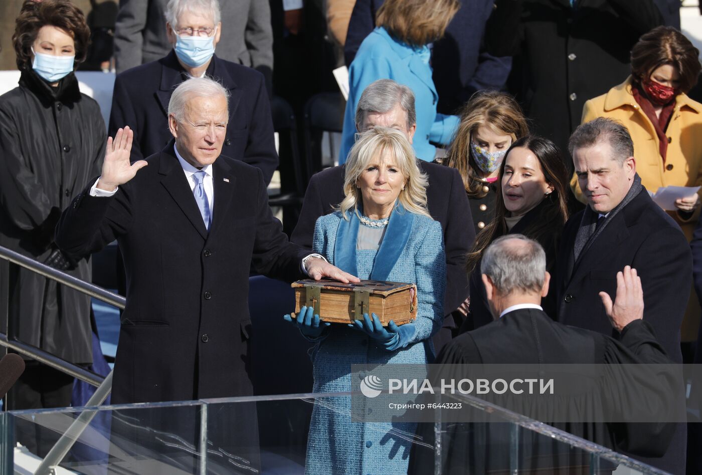 Инаугурация избранного президента США Дж. Байдена