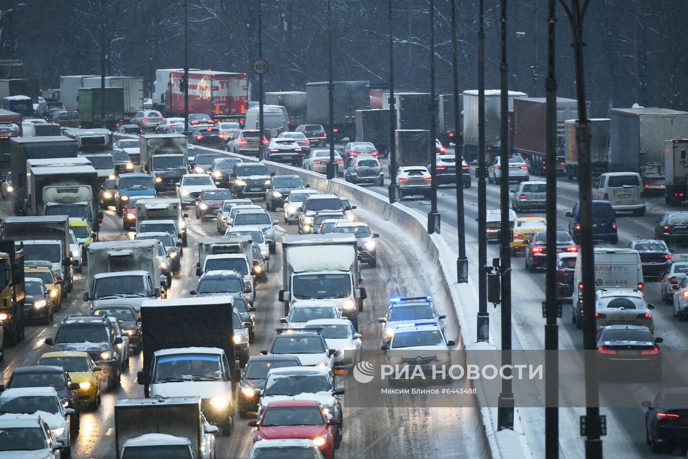 Пробки в Москве