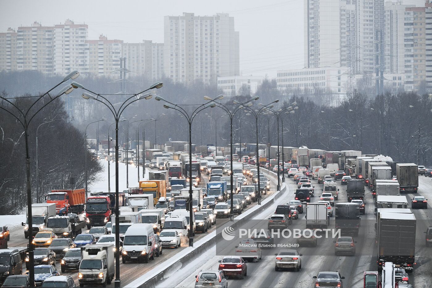 Пробки в Москве