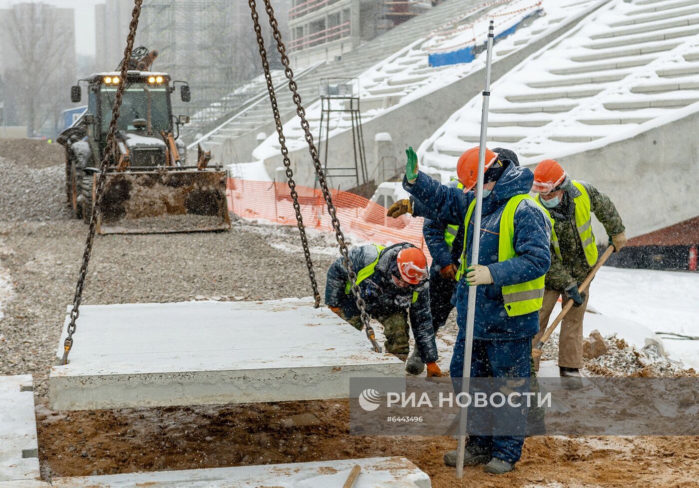 Реконструкция стадиона "Москвич"