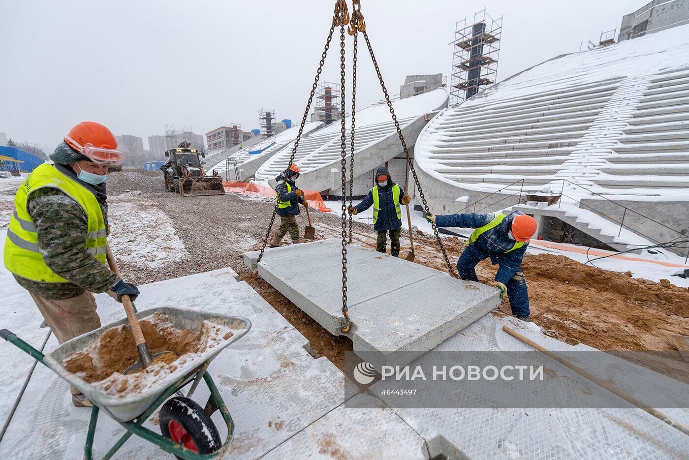 Реконструкция стадиона "Москвич"