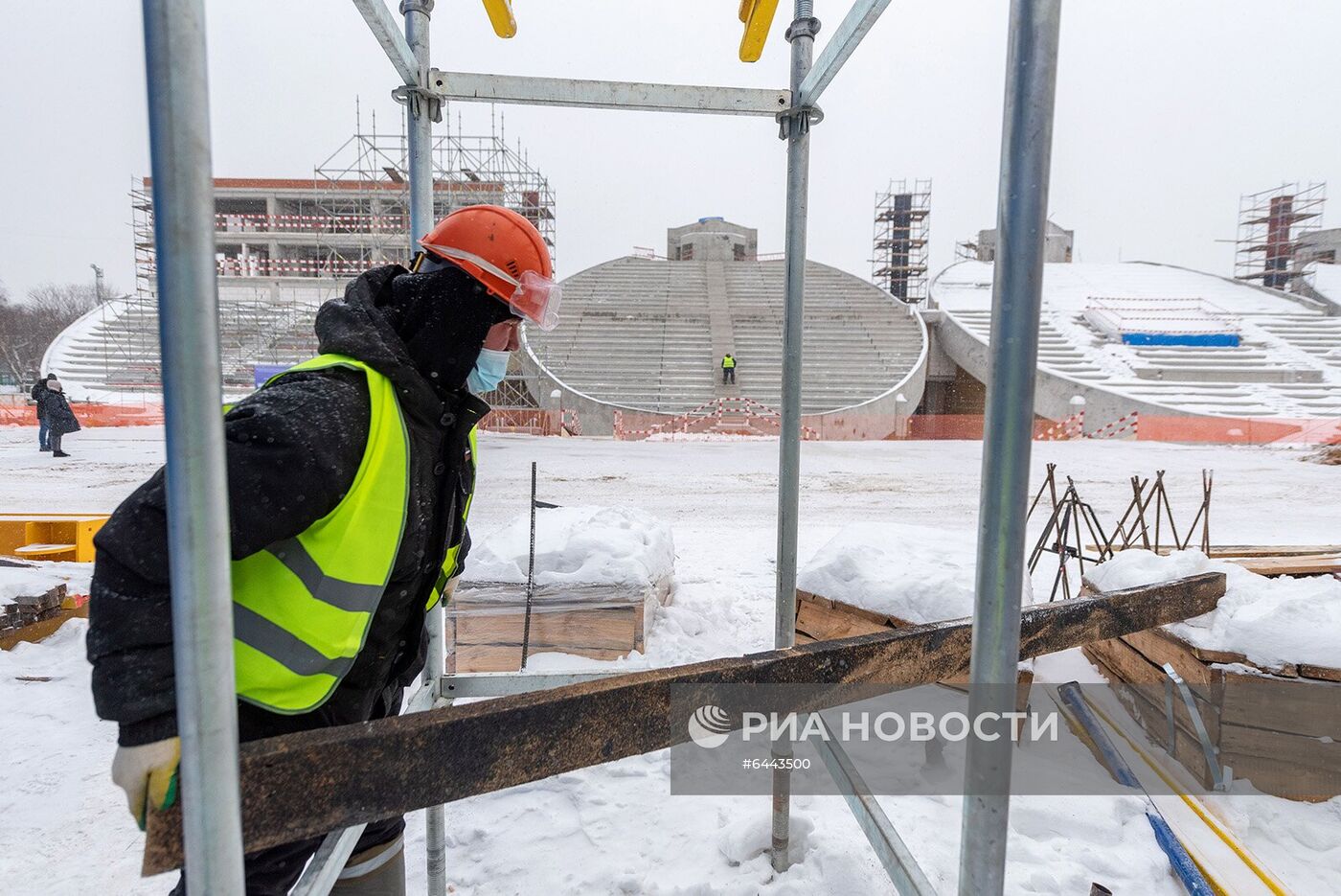 Реконструкция стадиона "Москвич"