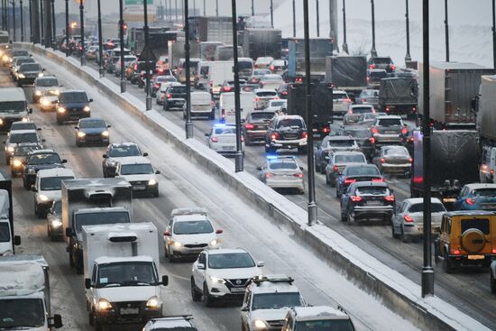 Пробки в Москве