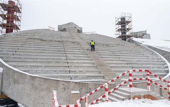 Реконструкция стадиона "Москвич"