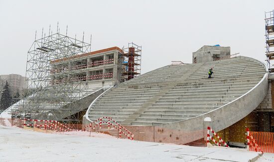 Реконструкция стадиона "Москвич"