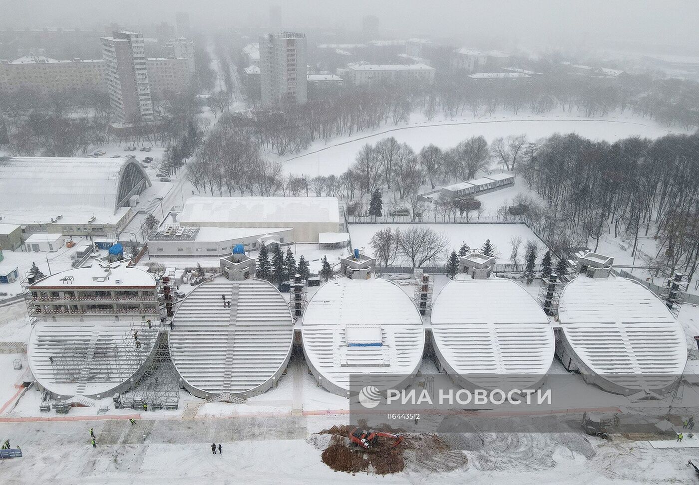 Реконструкция стадиона "Москвич"