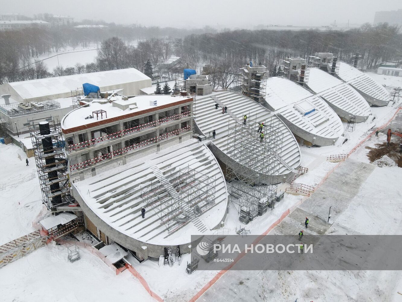 Реконструкция стадиона "Москвич"