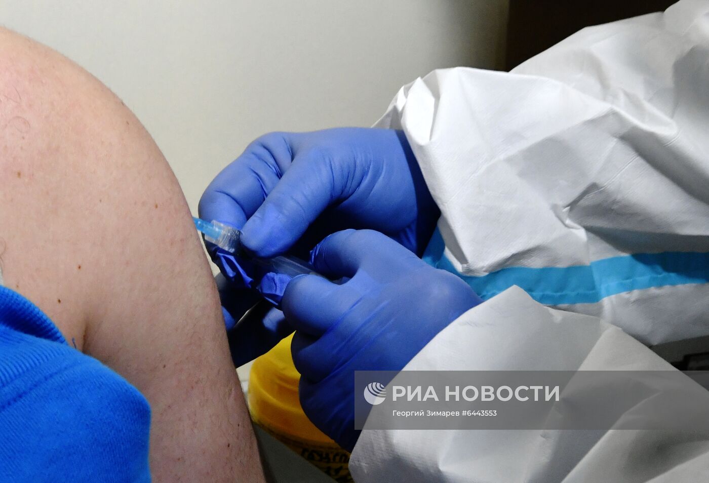 Открытие мобильных пунктов вакцинации в Краснодаре