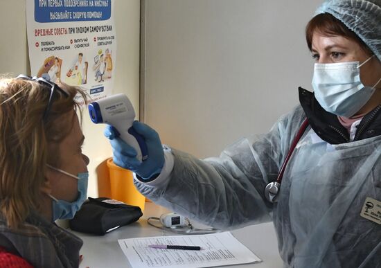 Открытие мобильных пунктов вакцинации в Краснодаре