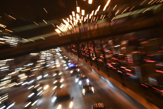 Пробки в Москве