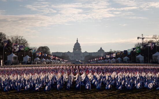 Инаугурация избранного президента США Дж. Байдена
