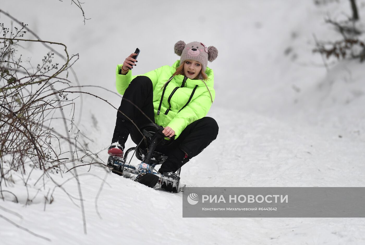 Зимние забавы в Крыму