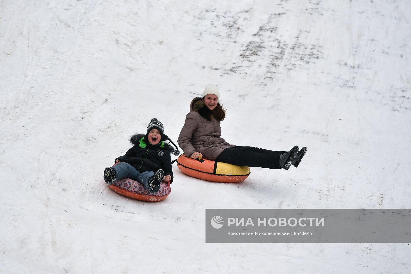 Зимние забавы в Крыму