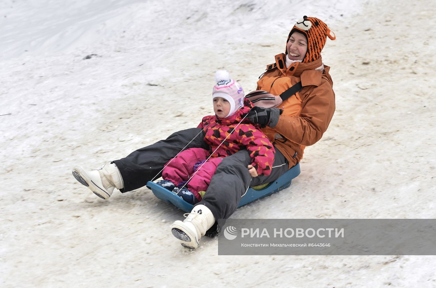 Зимние забавы в Крыму