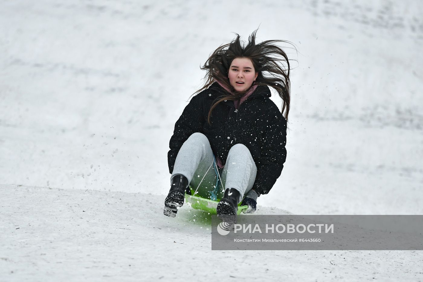 Зимние забавы в Крыму
