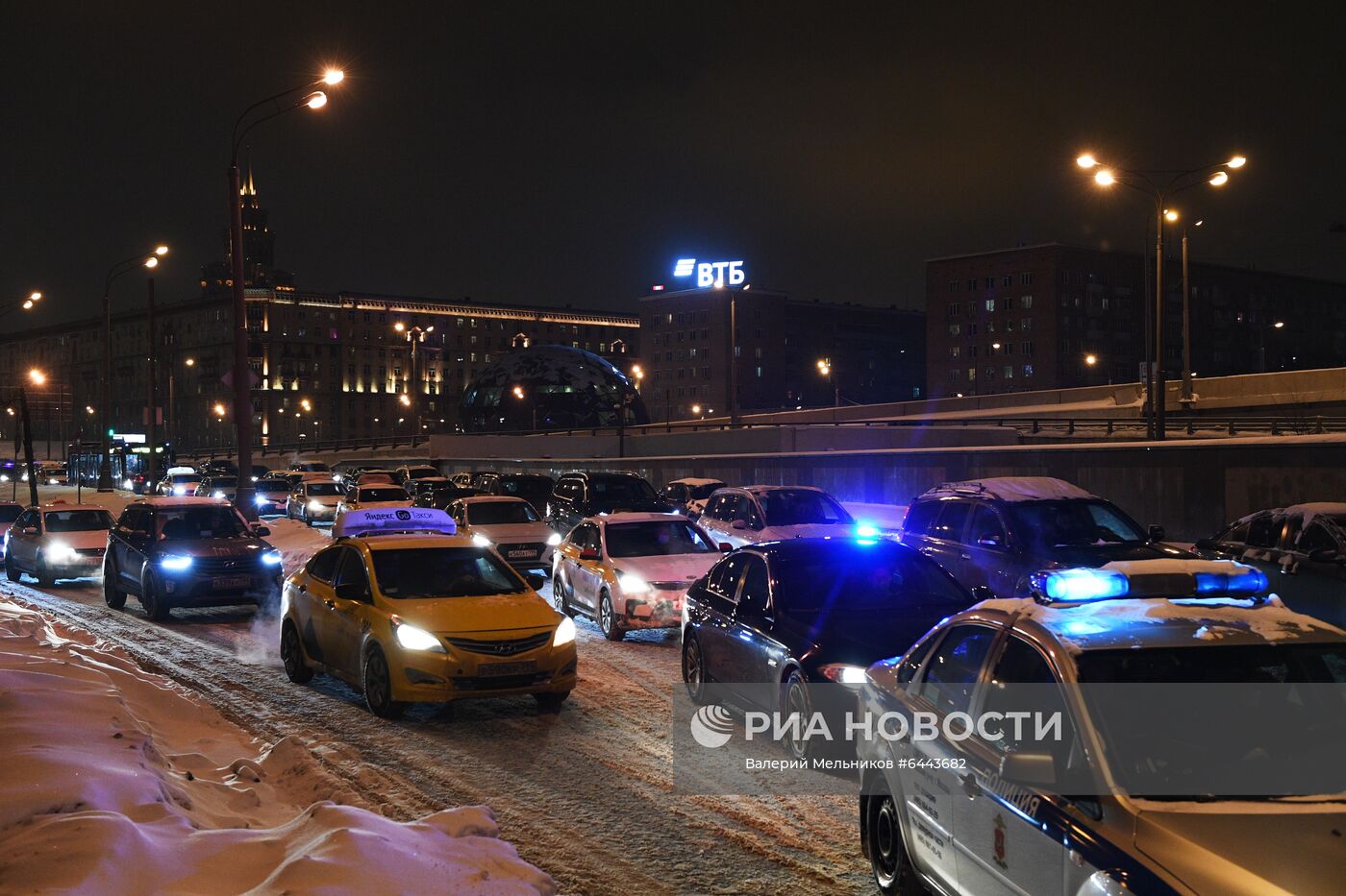 Пробки в Москве