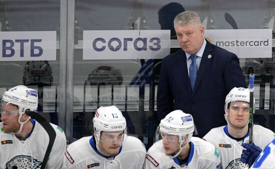 Хоккей. КХЛ. Матч "Динамо" (Москва) - "Барыс"