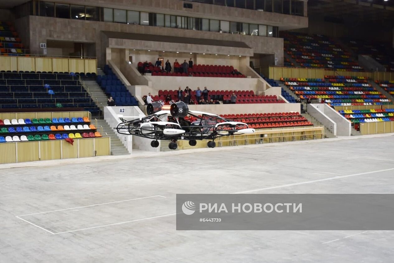 В Москве начали испытания дрона-такси