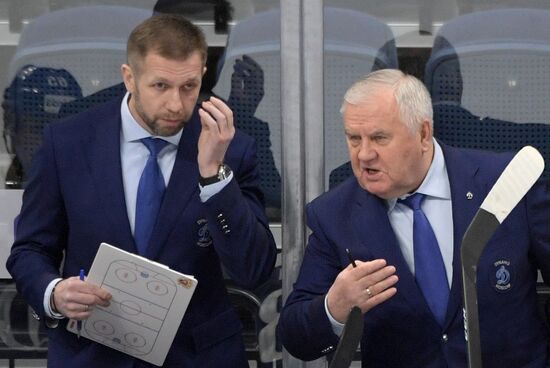 Хоккей. КХЛ. Матч "Динамо" (Москва) - "Барыс"