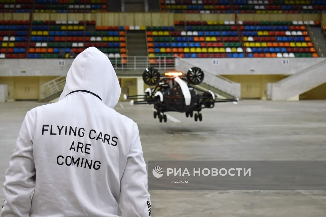 В Москве начали испытания дрона-такси 