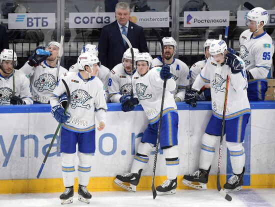 Хоккей. КХЛ. Матч "Динамо" (Москва) - "Барыс"