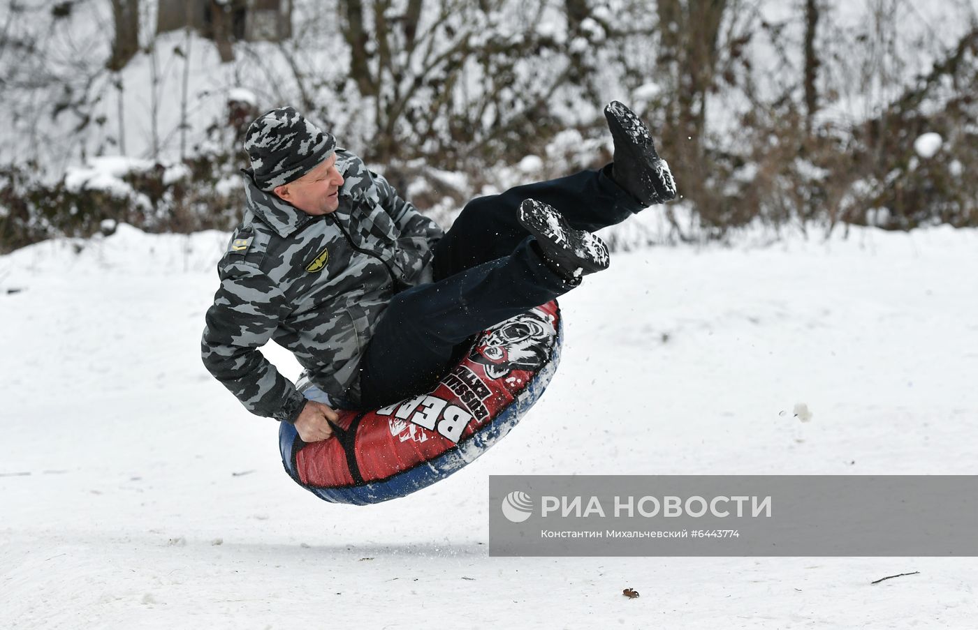 Зимние забавы в Крыму