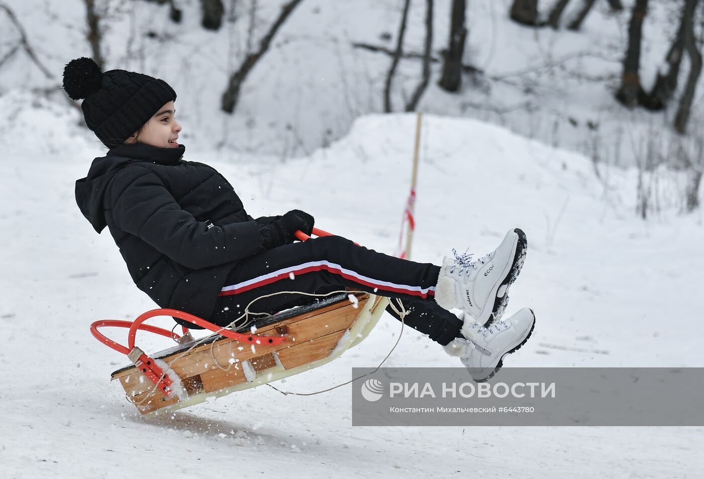 Зимние забавы в Крыму