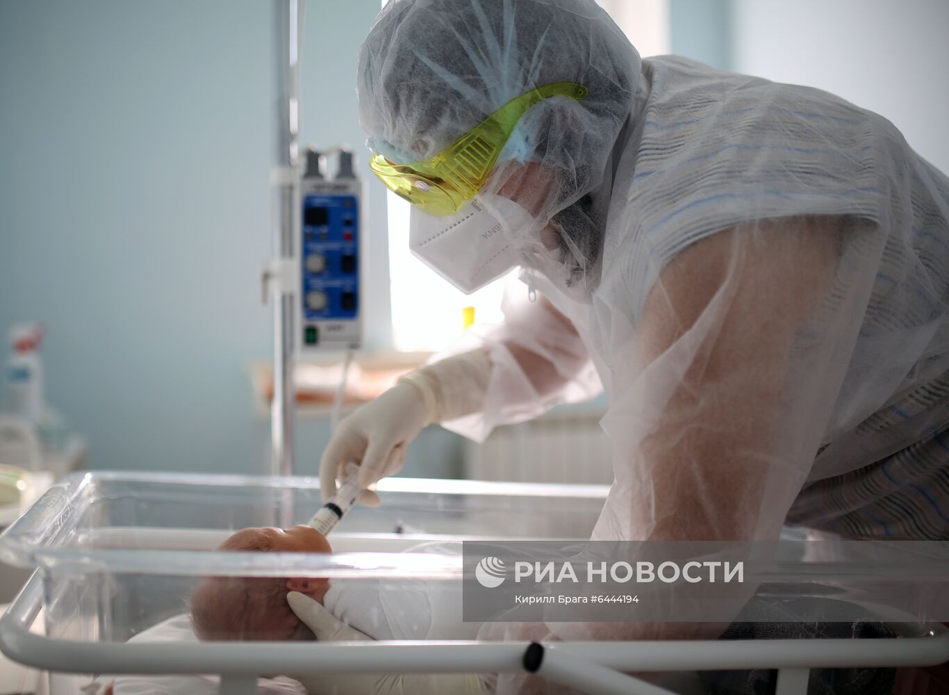 Рождение ребенка в "красной зоне" городской больницы Волгограда