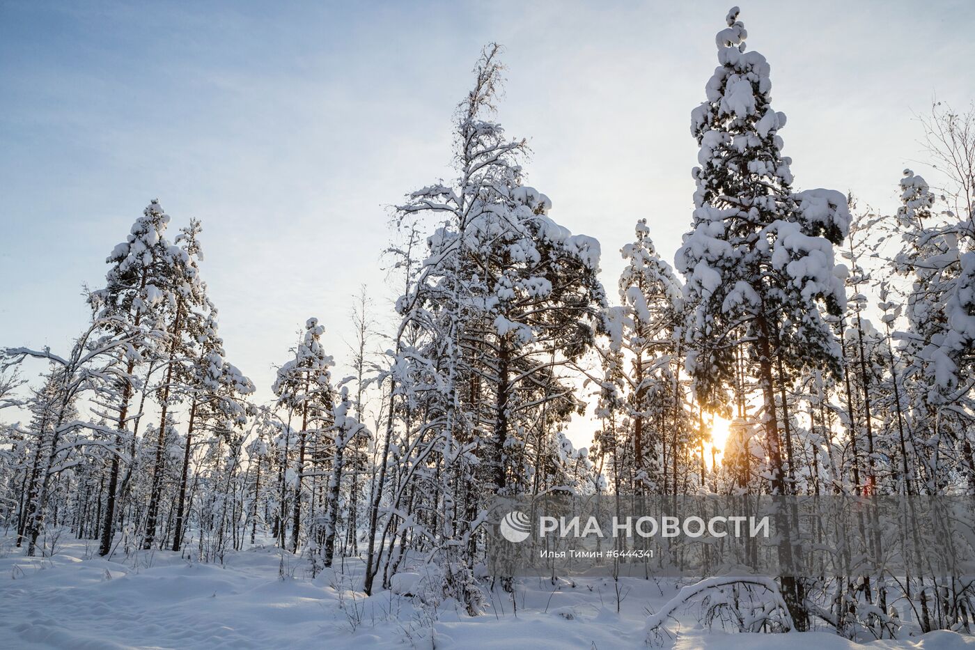 Зима в Карелии