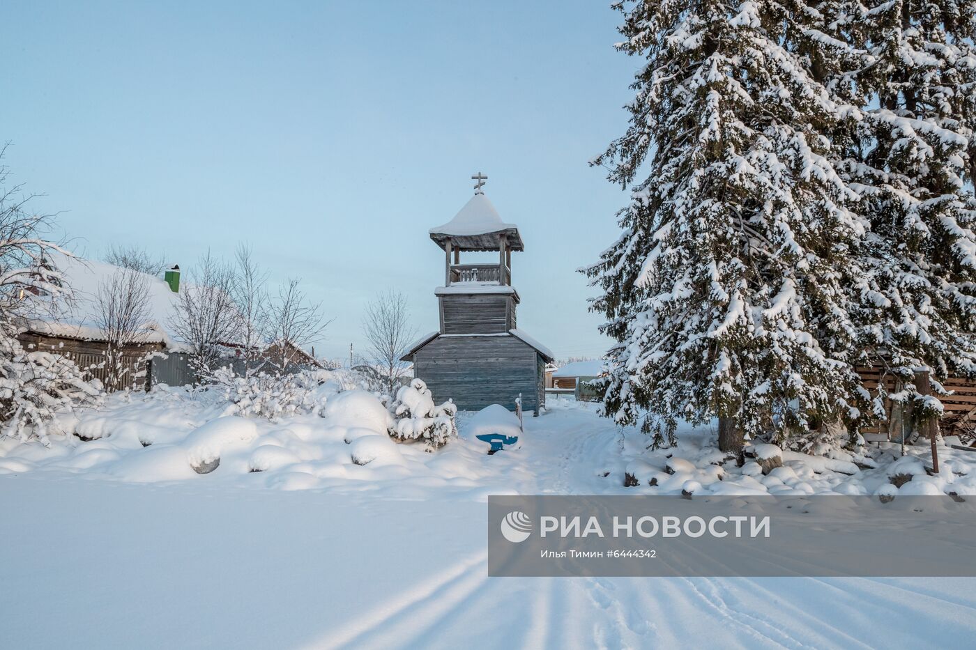 Зима в Карелии