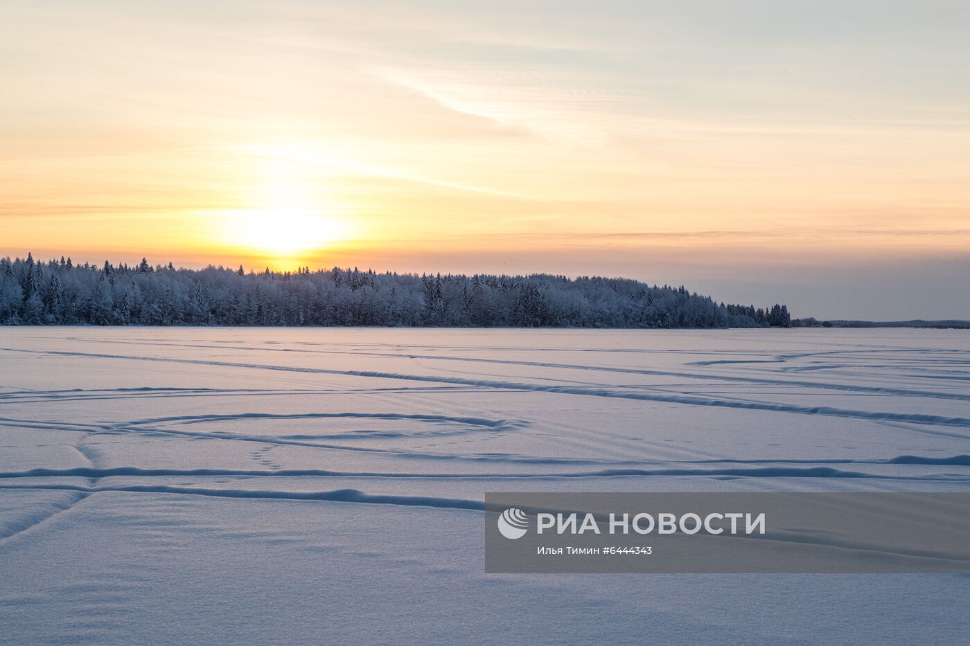 Зима в Карелии