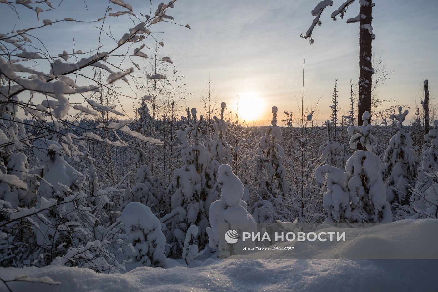 Зима в Карелии