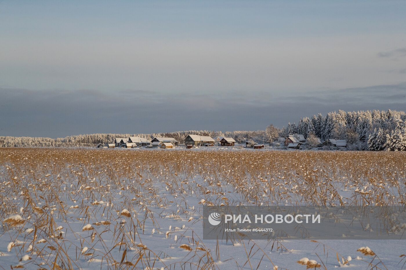 Зима в Карелии