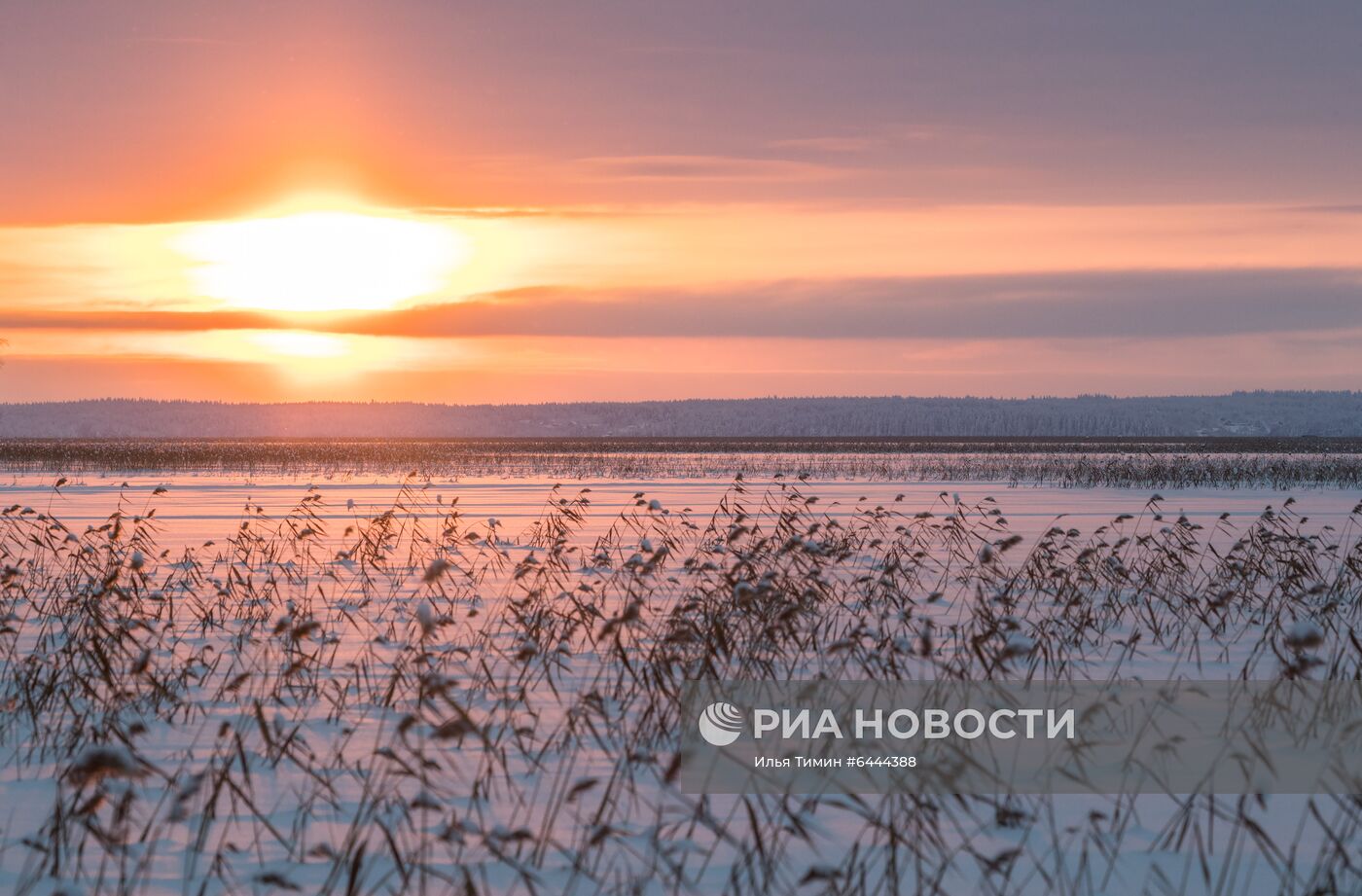 Зима в Карелии