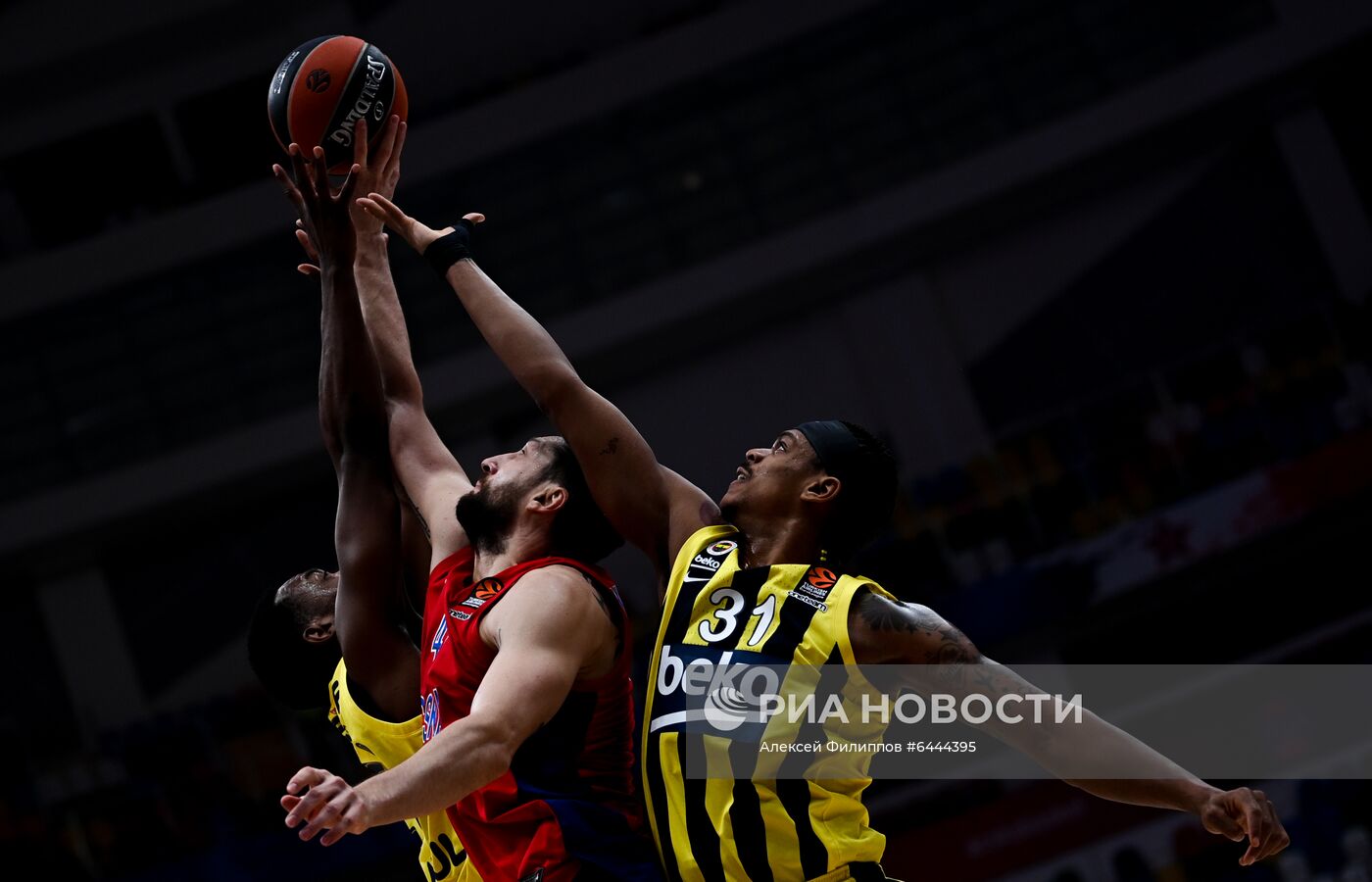 Баскетбол. Евролига. Матч ЦСКА – "Фенербахче"