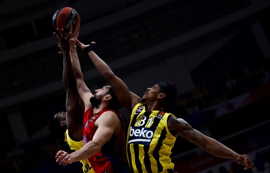 Баскетбол. Евролига. Матч ЦСКА – "Фенербахче"