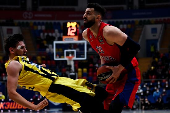 Баскетбол. Евролига. Матч ЦСКА – "Фенербахче"